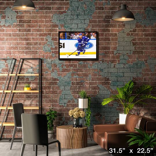 Steven Stamkos 20" x 29" Framed Canvas Tampa Bay Lightning 31.5" x 22.5"